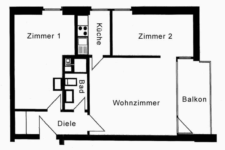 Habel Whg 9 Deichkieker Leilighet Wyk auf Föhr Eksteriør bilde